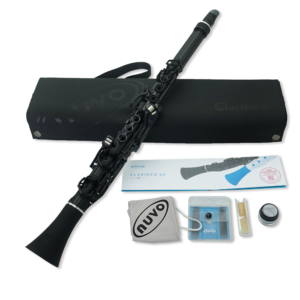 Nuvo Clarineo 2.0 C調塑膠單簧管 (多色選擇) - 黑色